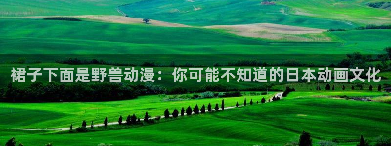 omofun正版下载安卓：裙子下面是野兽动漫：你可能不知道的日本动画文化